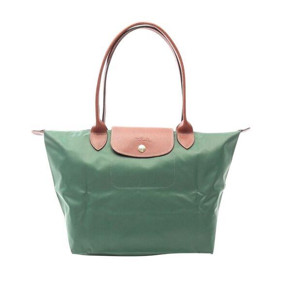 Longchamp Le Pliage Original M Tote Bag Canvas Leather - Picture 1 of 4